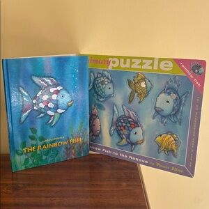 THE RAINBOW FISH - Book & Puzzle